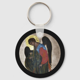 Angel Gabriel Icon Keychain