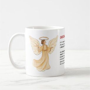 Angel Gabriel Lexicon, Herald of Divine Plans Coffee Mug