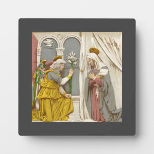 Angel Gabriel The Annunciation To Mary Plaque