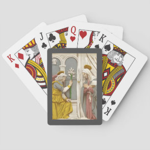Angel Gabriel The Annunciation To Mary Playing Cards