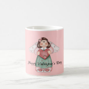 Angel Girl with a Heart HVD Mug