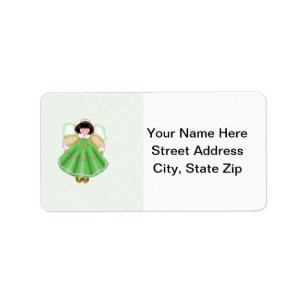 Angel (green) label