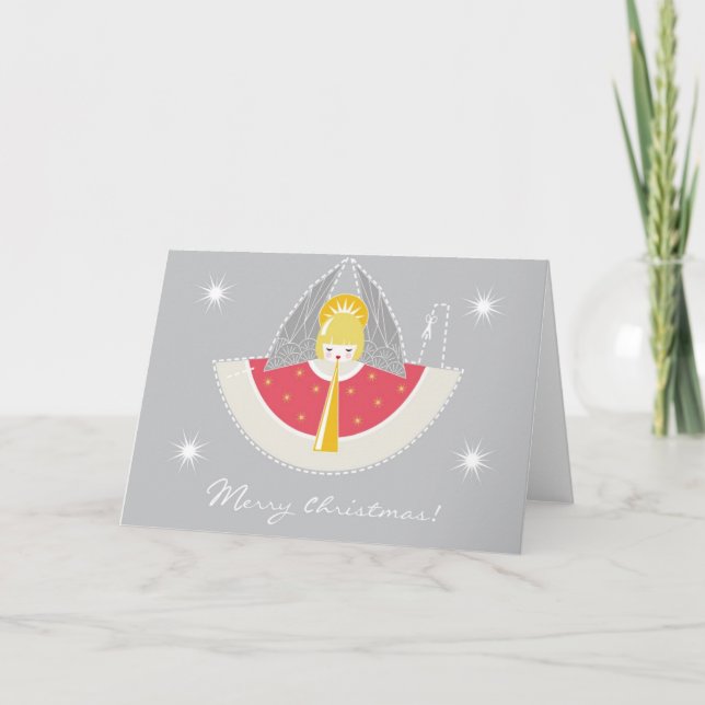 Angel Greeting Card (Front)