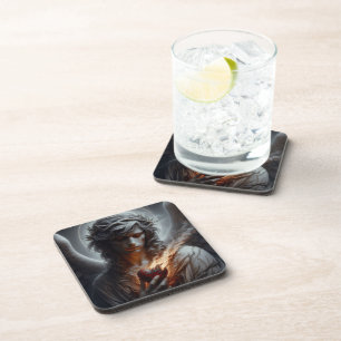 Angel Heart Coaster