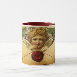 ANGEL HEART WAX SEAL PARCHMENT MUG