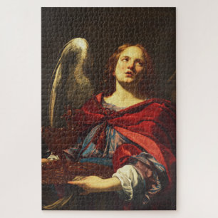Angel Holding the Vessel and Towel  Jigsaw Puzzle
