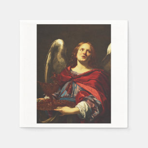 Angel Holding the Vessel and Towel Napkin