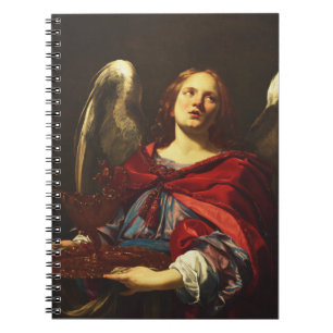 Angel Holding the Vessel and Towel  Notebook