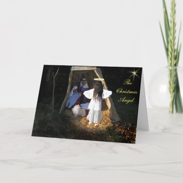 Angel Holiday Card (Front)