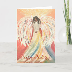 Angel Holiday Card