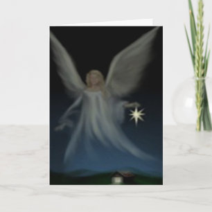 Angel Holiday Card