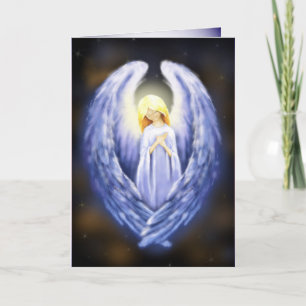 Angel Holiday Card