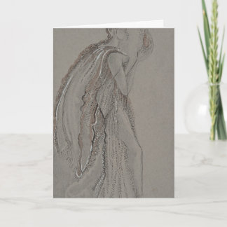 Angel Holiday Card