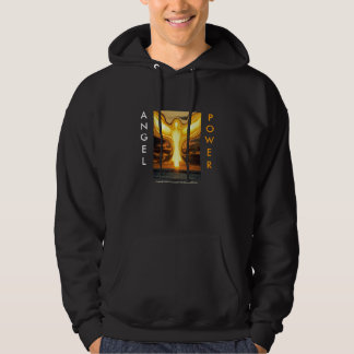 ANGEL HOODIE: Angel Power Design + Words Hoodie