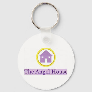 angel house logo keychain
