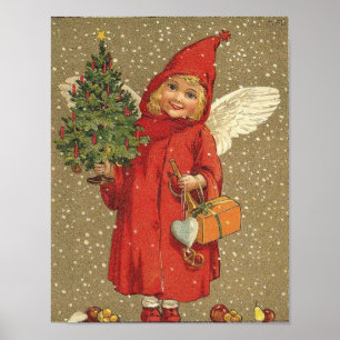 Angel in A Red Coat Poster