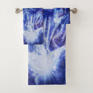Angel in Blue Bath Towel Set