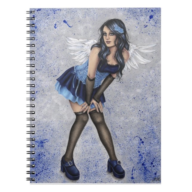 Angel in blue Notebook (Front)