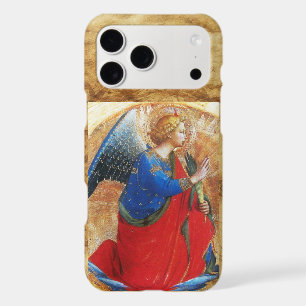 ANGEL IN GOLD RED AND BLUE MONOGRAM