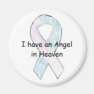 Angel in heaven magnet