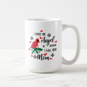Angel in Heaven Mom Memorial Coffee Mug