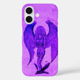 Angel in Tattoo Style iPhone 16 Case