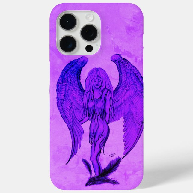 Angel in Tattoo Style Case-Mate iPhone Case (Back)