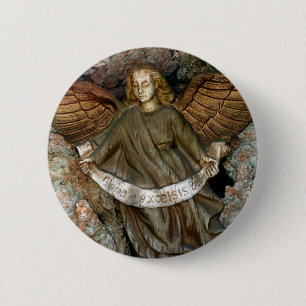 Angel in the Grotto 2 Inch Round Button