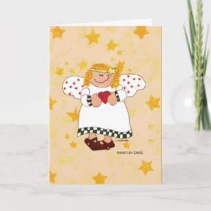 Angel - Kids Art fo CHOC Note Card