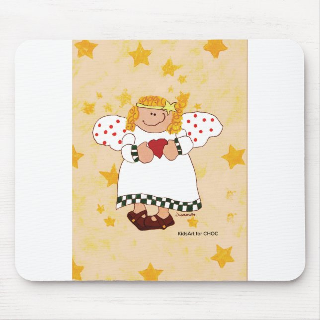 Angel - Kids Art for CHOC Mouse Pad (Front)