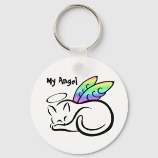 Angel Kitty (My Angel) Keychain