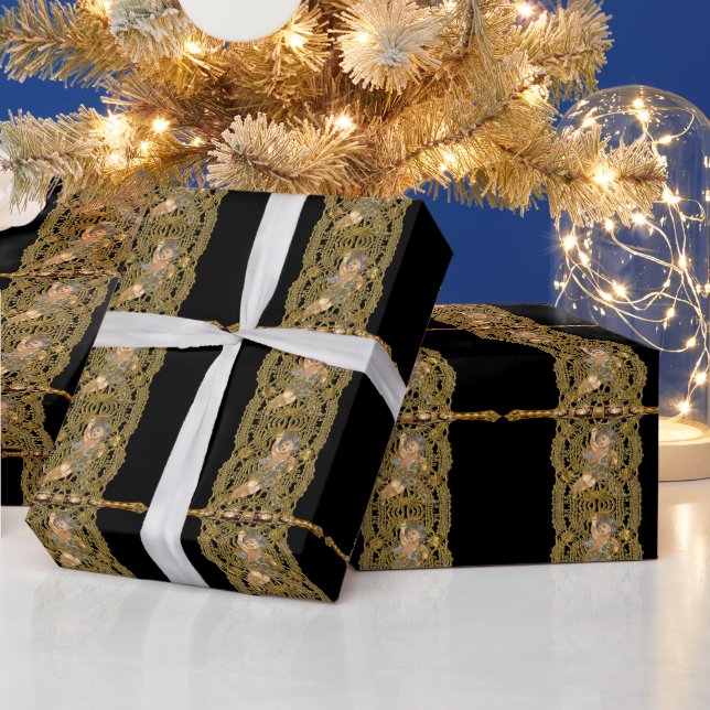 Angel Lace Inspiration Wrapping Paper (Holidays)