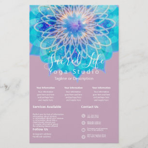 Angel Light Mandala Pink Intro   Services Flyer