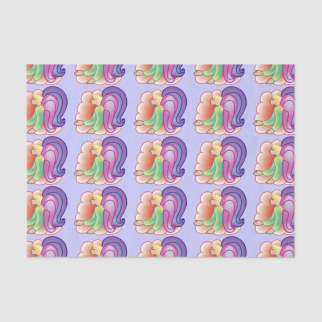 Angel Love Tissue Paper (Front)