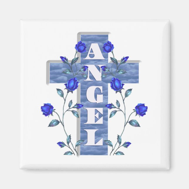 Angel Magnet bleu (Devant)