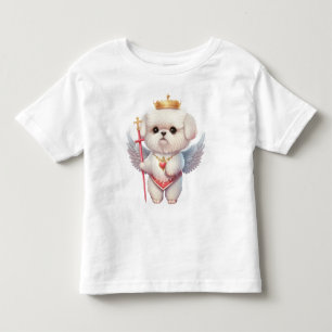 Angel Maltese Puppy, Maltes dog lovers and owners Toddler T-shirt
