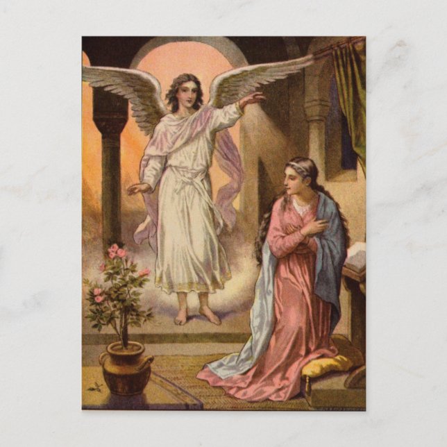 angel message postcard (Front)