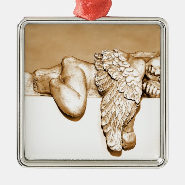 Angel Metal Ornament (Front)