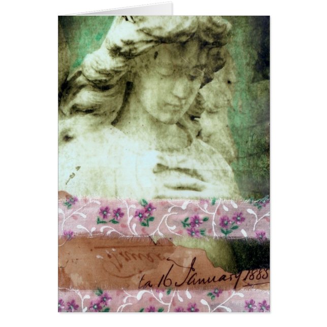 Angel Mixed Media Collage (Front)