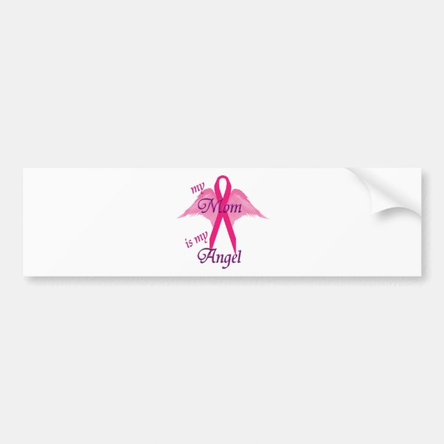 Angel Mom Bumper Sticker (Front)