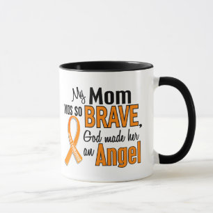 Angel Mom Leukaemia Mug