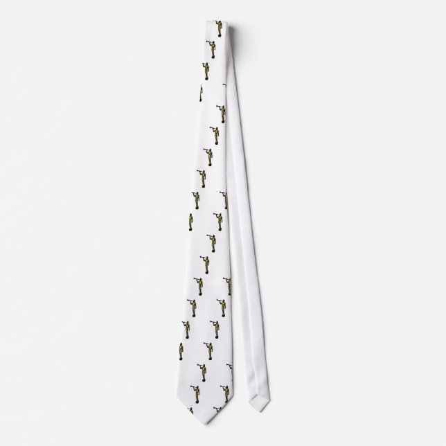 angel moroni comic tie (Front)