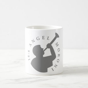Angel Moroni Mug Gray