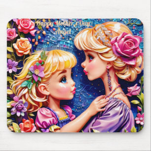 ANGEL ~ MOTHER'S DAY ~ Mother and Daughter ~ Mouse Pad