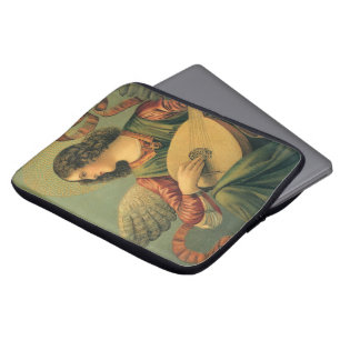 Angel Musician, Melozzo da Forli, Renaissance Art Laptop Sleeve