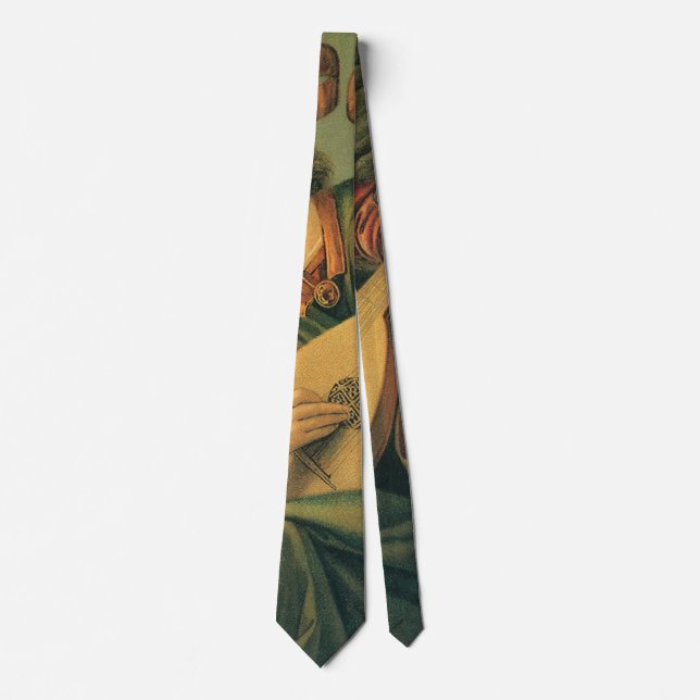 Angel Musician, Melozzo da Forli, Renaissance Art Tie (Front)