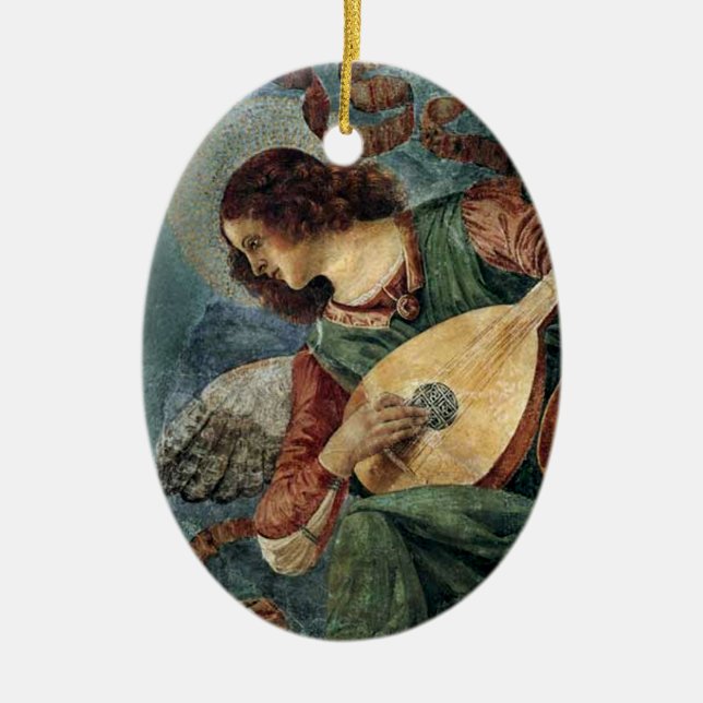 Angel Musician - Ornament (Front)