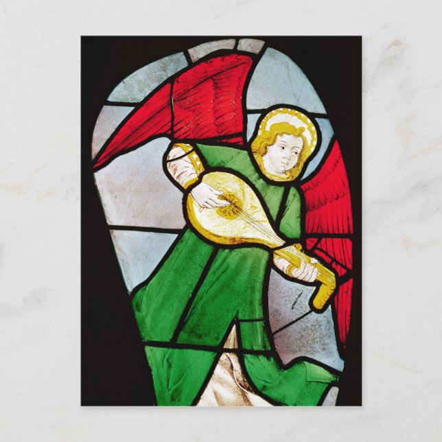 Angel Musician Postcard (Front)