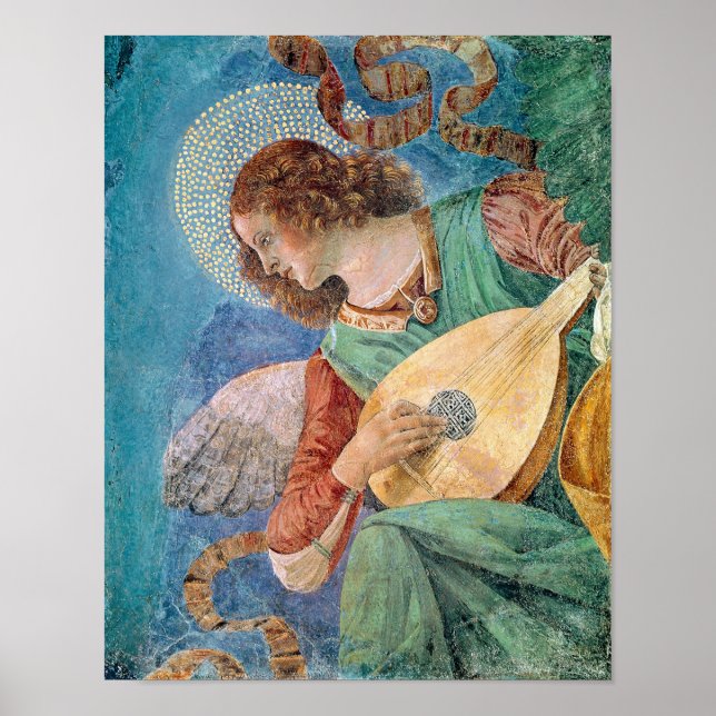 Angel Musician Poster (Front)