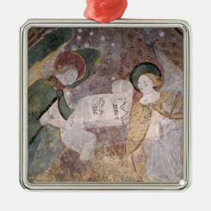 Angel Musicians Metal Ornament